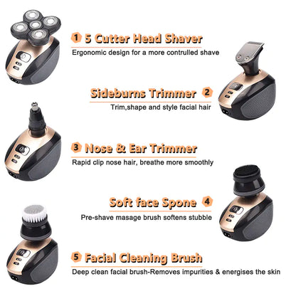 Bald Head Electric Shaver